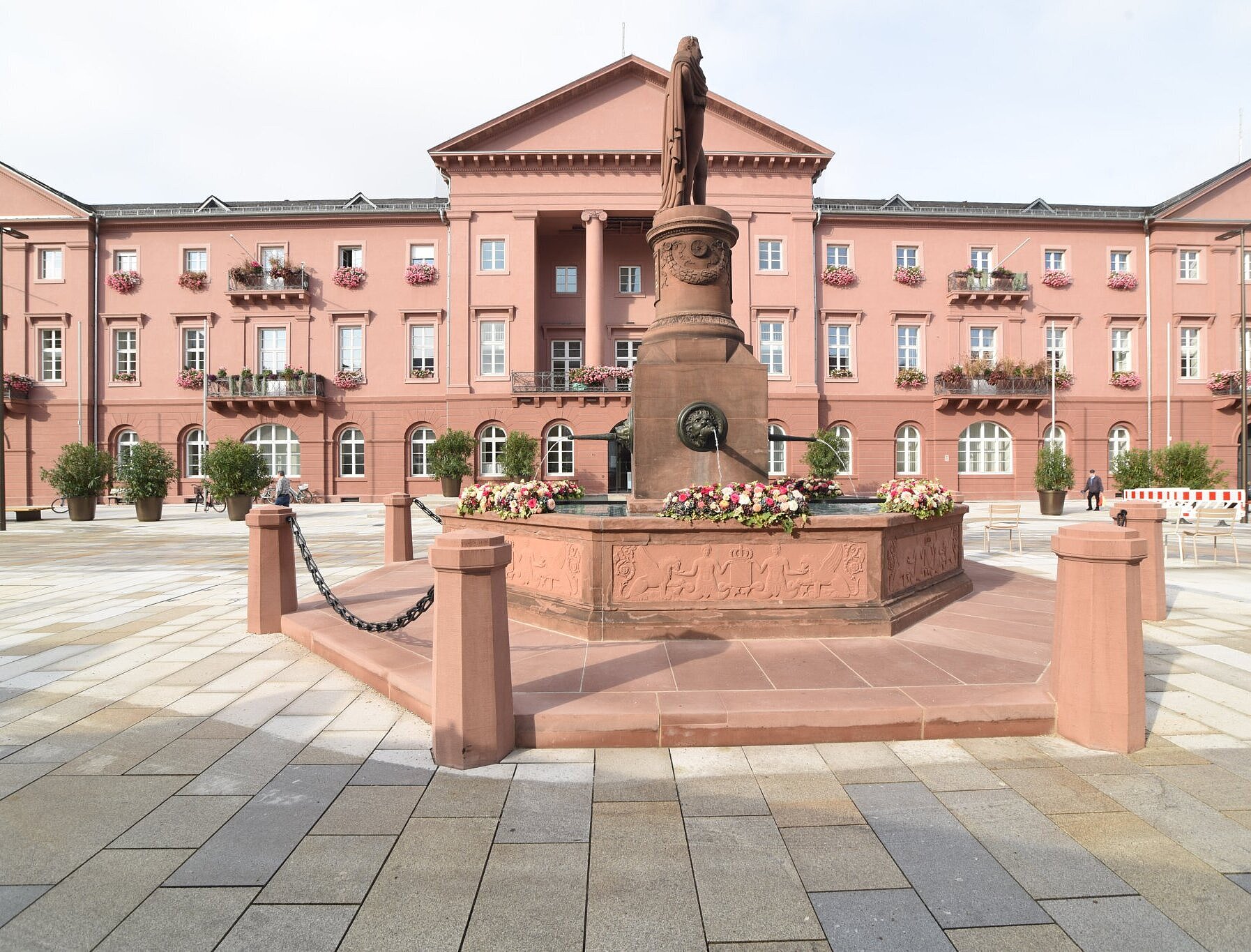 Das Rathaus am Marktplatz