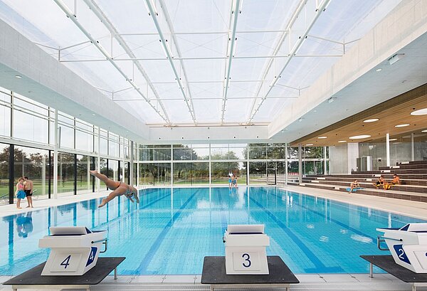 Cabrio Becken des Fächerbades