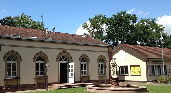 Das Foto zeigt das Brunnenmuseum der Stadtwerke Karlsruhe