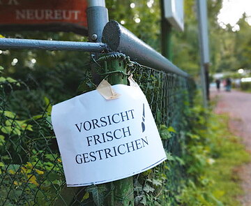 Unternehmensengagement im Vogelpark Neureut