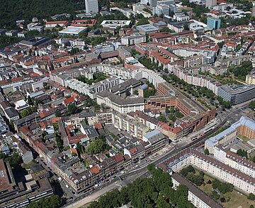 Luftbild Karlsruhe