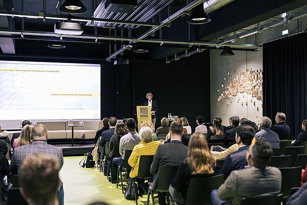 Netzwerkveranstaltung der Wirtschaftsförderung Auf dem Weg zum klimaneutralen Unternehmen.