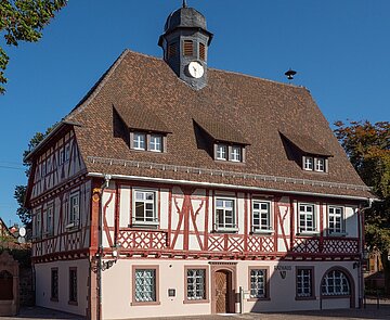 Abbildung des Grötzinger Rathauses