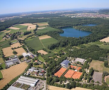 Luftbild von Grötzingen