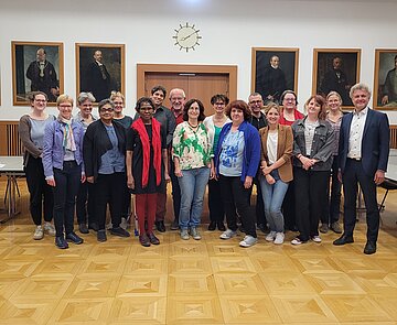 Gruppenfoto: Runder Tisch Kommunale Entwicklungspolitik und -zusammenarbeit