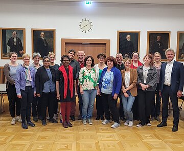 Gruppenfoto: Runder Tisch Kommunale Entwicklungspolitik und -zusammenarbeit