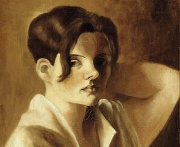 Selbstbildnis von Hanna Nagel aus dem Jahr 1929