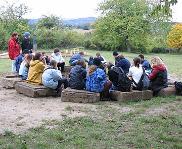 Unterricht im Freien 