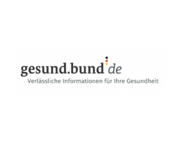 Logo von gesund.bund.de