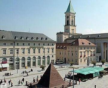 Visualisierung Marktplatz Karlsruhe