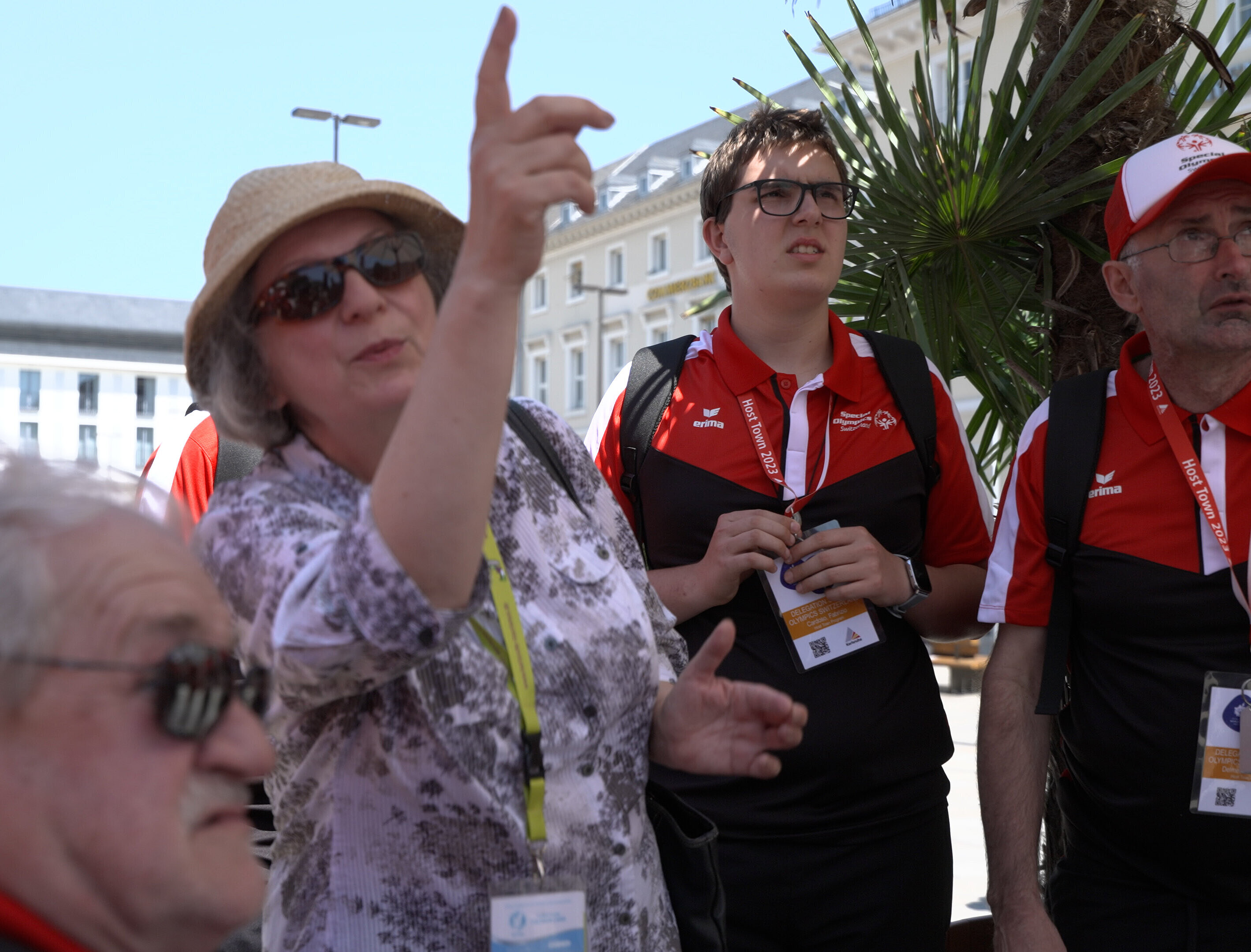 Die Schweizer Delegation zu den Special Olympics 2023 ist in Karlsruhe zu Gast