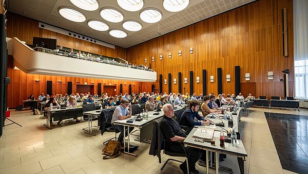 Der Karlsruher Gemeinderat im Jahr 2024.