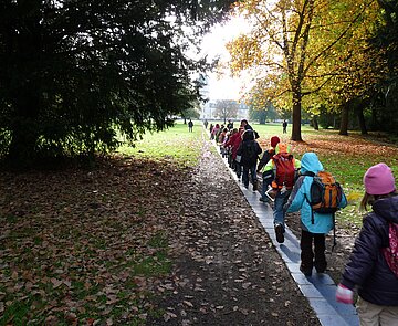 Klasse im Schlosspark