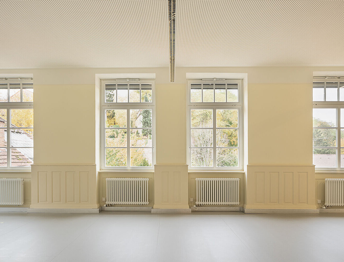 Fensteransicht Klassenzimmer