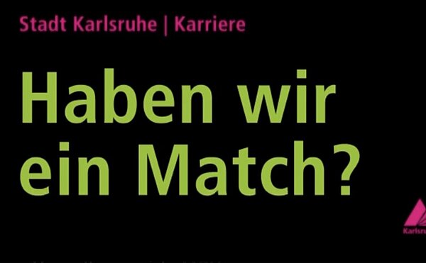 Vorschaubild des Azubi-Video zum Thema "Haben wir ein Match"