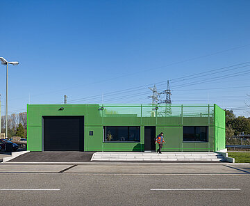 Waagegebäude Außenansicht