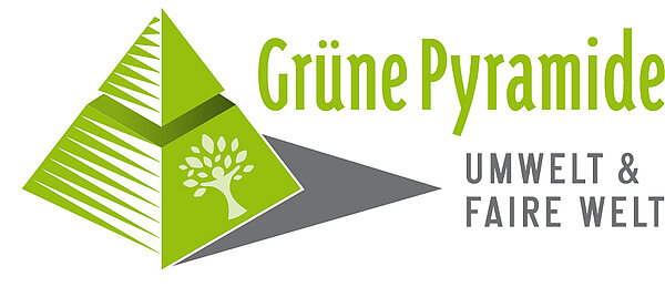Logo Grüne Pyramide Umwelt und Fair