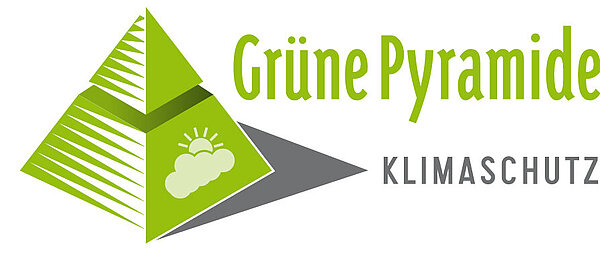 'Logo Grüne Pyramide Klima