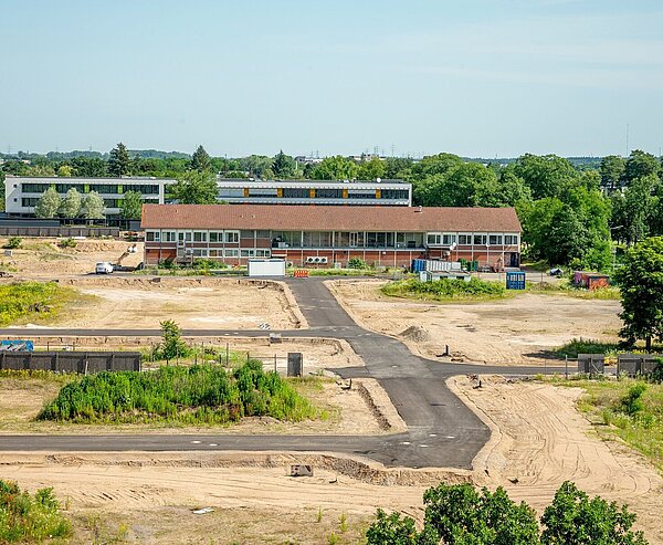 Erschließungsarbeiten im Gebiet Zukunft Nord