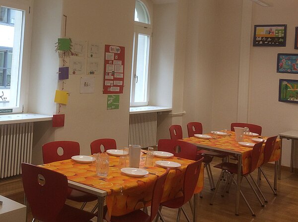 Bild einer Schulkantine 