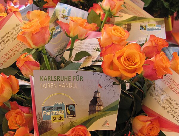 Fair gehandelte Rosen