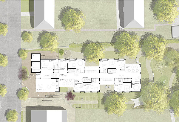 Grundriss Erdgeschoss