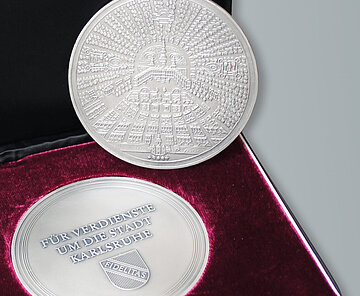 Medaille Stadt