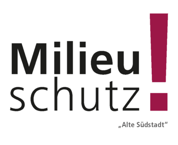 Flyer für den Milieuschutz im Gebiet „Alte Südstadt“