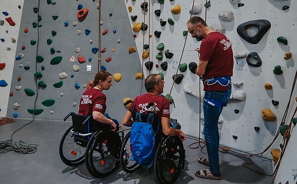 Inklusive Klettergruppe DAV Karlsruhe