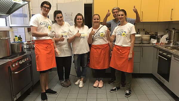 L'Oréal-Team kocht für Obdachlose