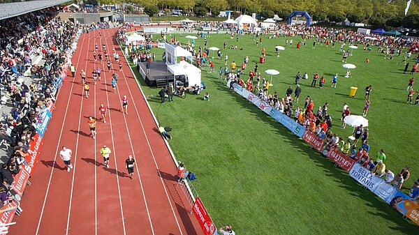 Carl-Kaufmann-Stadion Luftaufnahme