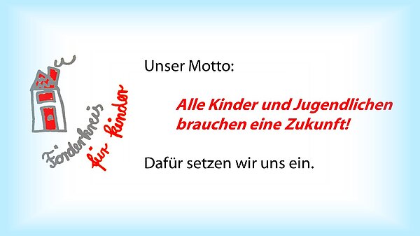 Das Smbolbild zeigt das Motto ders Kinderperspektiven Karlsruhe e. V.