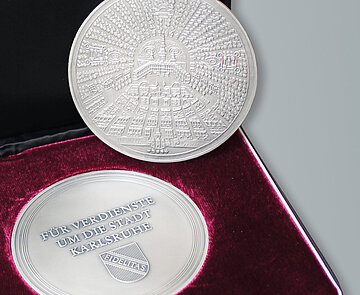 Medaille Stadt