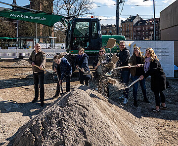 Spatenstich Bernhardusplatz