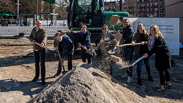 Spatenstich Bernhardusplatz