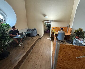 Co-Working in der Kleinen Kirche