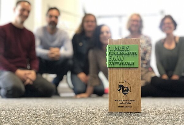 Abbildung des ersten Preises aus dem bundesweiten Wettbewerb.