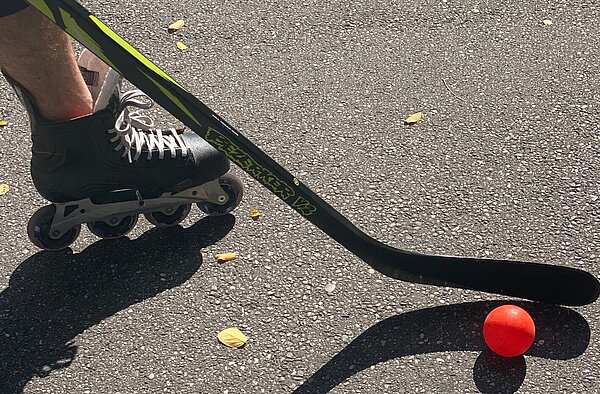 Straßenabbildung mit Spielaktion