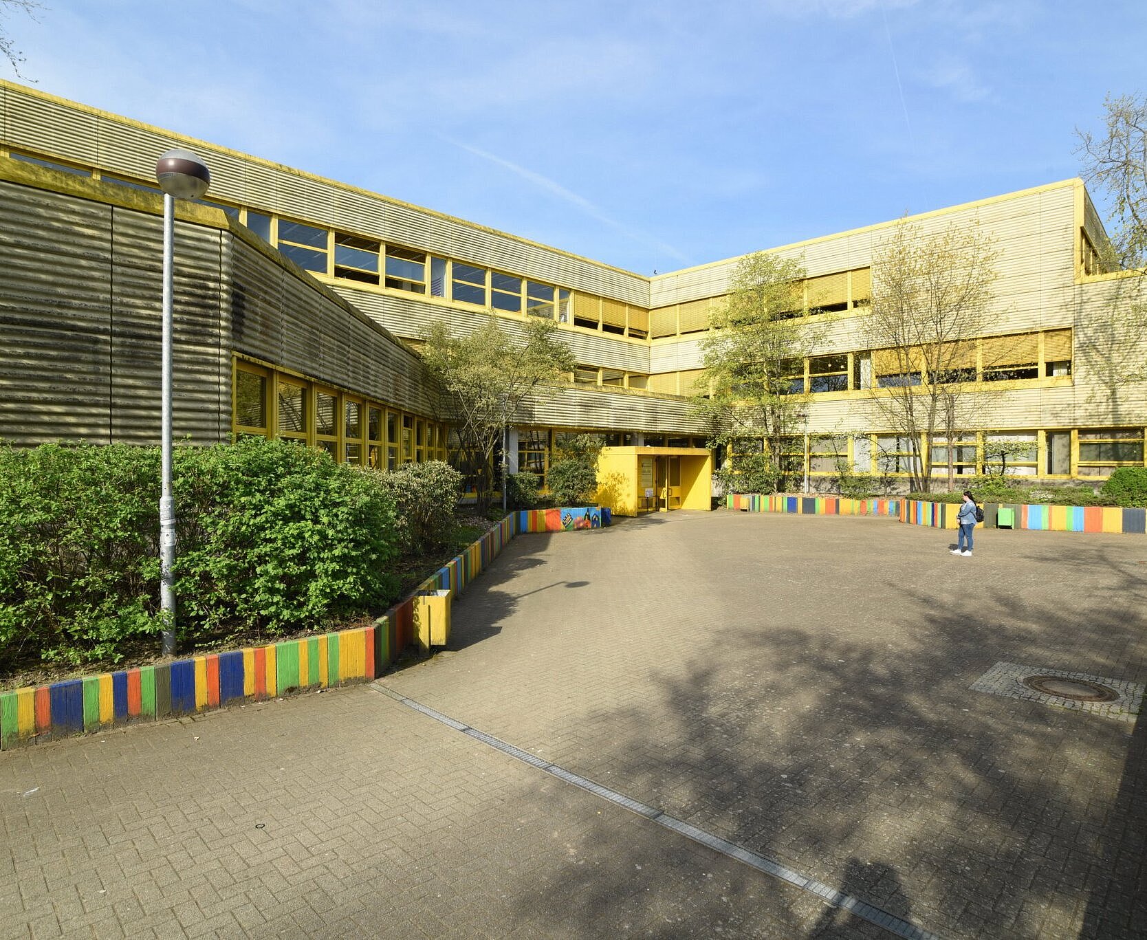 Die Sophie-Scholl-Schule von außen