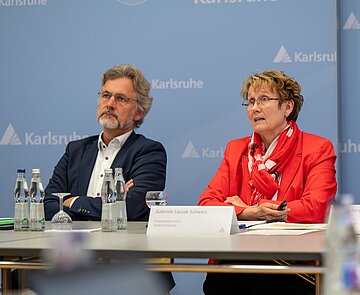 Pressekonferenz zum Thema Grundsteuer