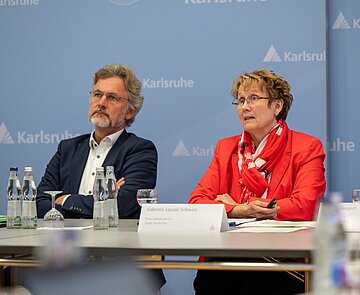 Pressekonferenz zum Thema Grundsteuer