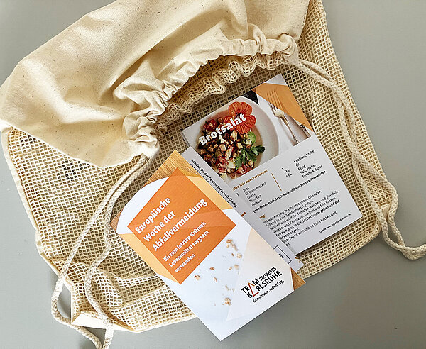 Werbematerialien zur Woche der Europäischen Abfallvermeidung