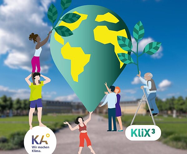 KliX³ und "KA° - Wir machen Klima." laden zum Auftakt in Karlsruhe ein.
