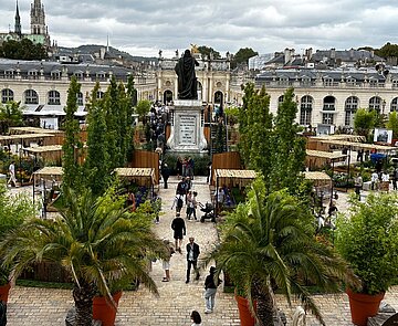 Nancy: Jardin Éphémère