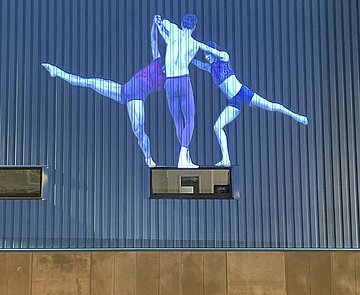 Ballet of the City. Tanzprojektionen im urbanen Raum. Jonas Denzel, 2022