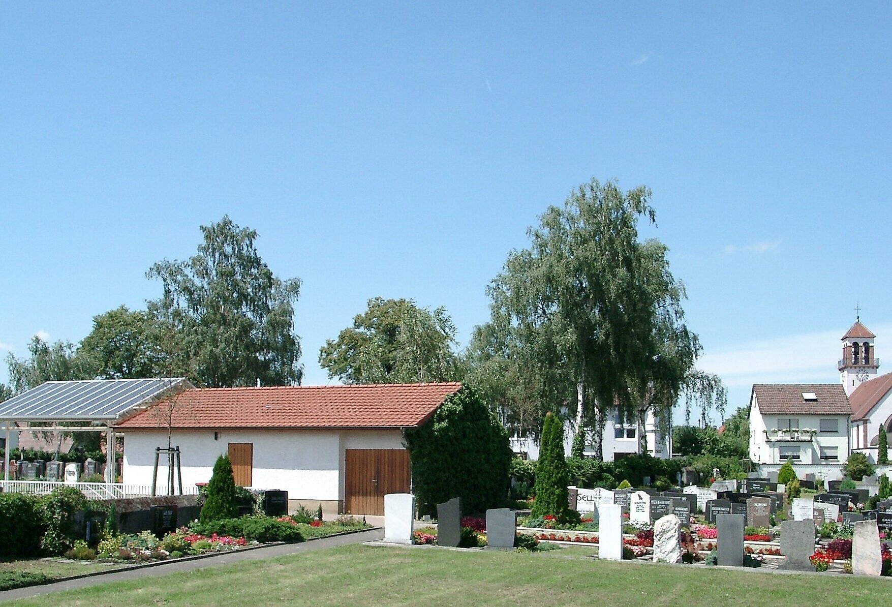 Aussegnungshalle Friedhof Neureut süd