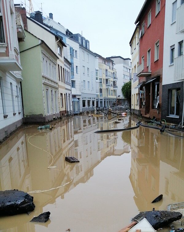 Katastrophenszenario Hochwasser