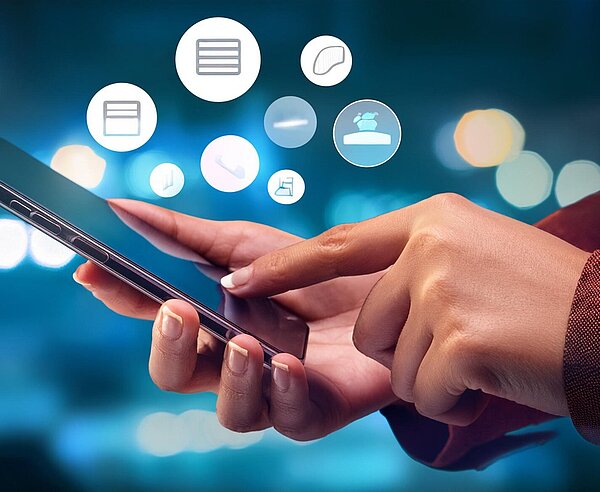 Handynutzung mit guter Usability