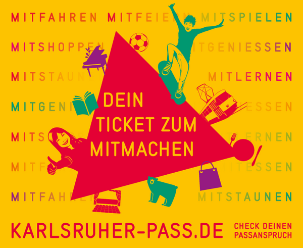 Grafik zum Karlsruher Pass