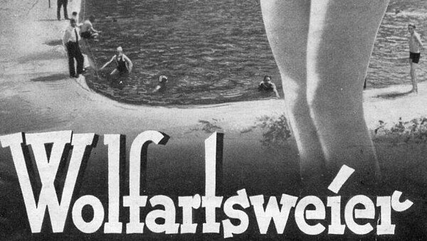 Abbildung Freibad-Flyer aus dem Jahr 1935.